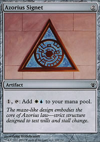 Azorius Signet - Archenemy - decks