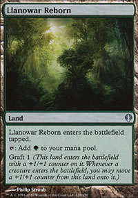 Llanowar Reborn - Archenemy - decks