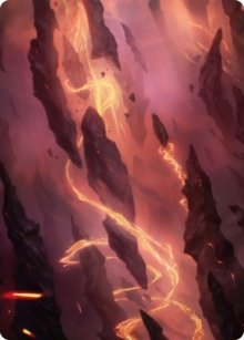 Mountain - Art 1 - Zendikar Rising - Art Series