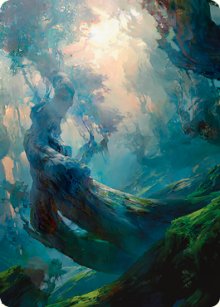 Forest - Art 5 - Zendikar Rising - Art Series