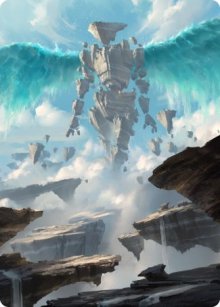 Celestial Colonnade - Art 1 - Zendikar Rising - Art Series