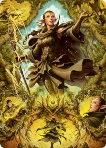 Nissa of Shadowed Boughs - Art 4 - Zendikar Rising - Art Series