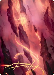 Mountain - Art 2 - Zendikar Rising - Art Series