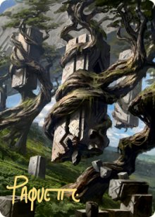 Forest - Art 4 - Zendikar Rising - Art Series