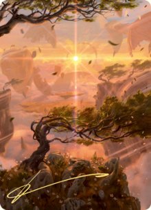 Windswept Heath - Art 2 - Zendikar Rising - Art Series