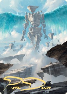 Celestial Colonnade - Art 2 - Zendikar Rising - Art Series