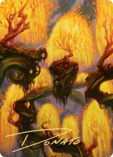 Grove of the Burnwillows - Art 2 - Zendikar Rising - Art Series