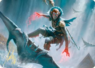 Umara Mystic - Art 2 - Zendikar Rising - Art Series