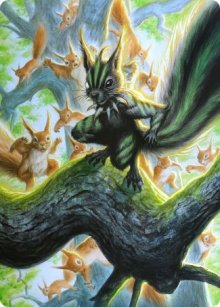 Chatterfang, Squirrel General - Art 1 - Modern Horizons II - Art Series