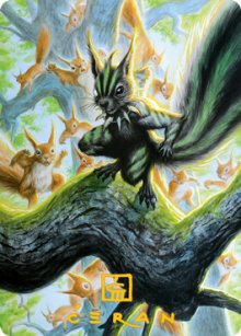 Chatterfang, Squirrel General - Art 2 - Modern Horizons II - Art Series