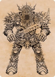 Iron Golem - Art 1 - D&D Forgotten Realms - Art Series