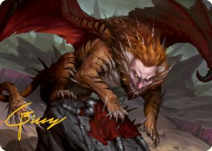 Manticore - Art 2 - D&D Forgotten Realms - Art Series