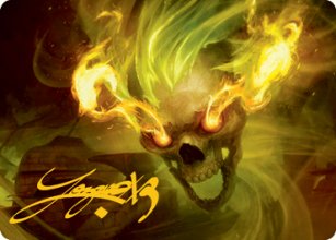 Flameskull - Art 2 - D&D Forgotten Realms - Art Series