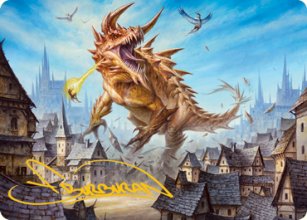 The Tarrasque - Art 2 - D&D Forgotten Realms - Art Series