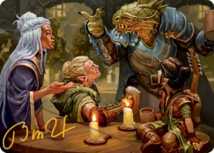 You Meet in a Tavern - Art - 