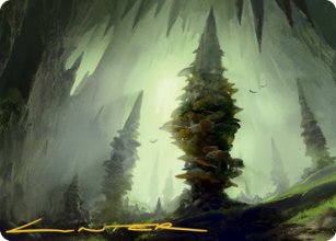 Forest - Art 2 - D&D Forgotten Realms - Art Series