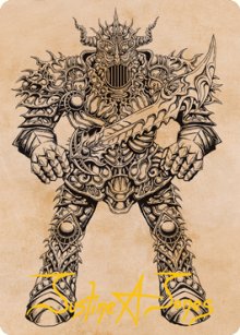 Iron Golem - Art 2 - D&D Forgotten Realms - Art Series