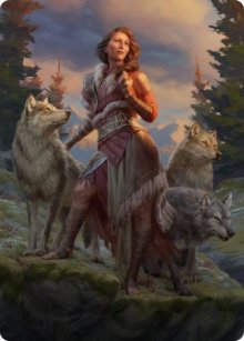 Arlinn, the Pack's Hope - Art - 