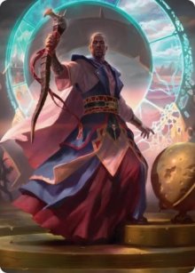 Teferi, Who Slows the Sunset - Art - 