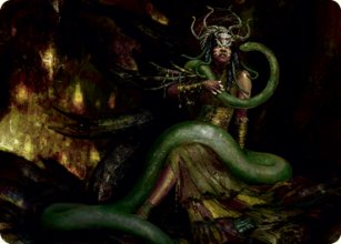 Saryth, croc de la vipère - Illustration - 