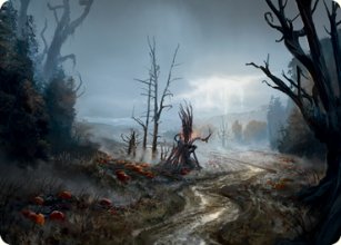 Overgrown Farmland - Art 1 - Innistrad: Midnight Hunt - Art Series