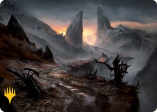 Contreforts hantés - Illustration - 