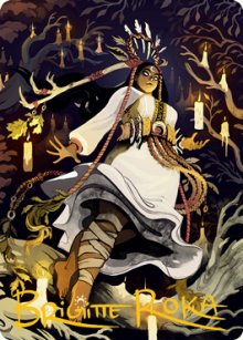 Envoûteuse du bosquet aux chandelles - Illustration - 