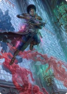 Kaya, Geist Hunter - Art 1 - Innistrad: Crimson Vow - Art Series