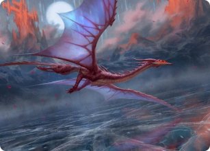 Manaform Hellkite - Art 1 - Innistrad: Crimson Vow - Art Series