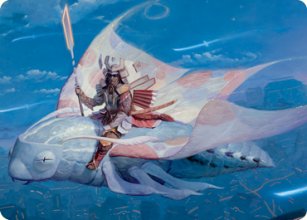 Samouraï béni par les cieux - Illustration - 