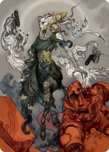Tamiyo, sage parachevée - Illustration - 