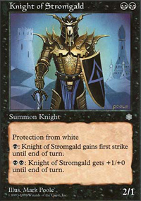 Knight of Stromgald - Anthologies