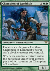 Champion of Lambholt - Avacyn Restored