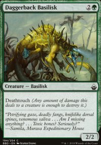 Daggerback Basilisk - Battlebond