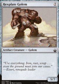 Hexplate Golem - Battlebond