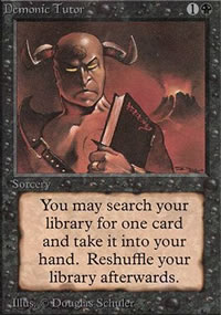 Demonic Tutor - Limited (Beta)