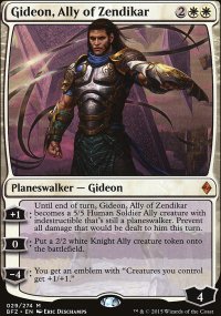 Gideon, Ally of Zendikar - 