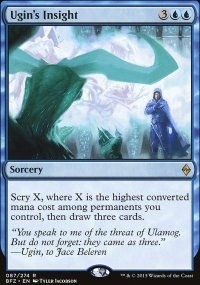 Ugin's Insight - Battle for Zendikar