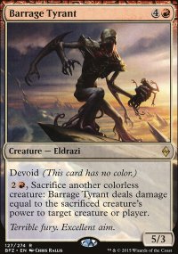 Barrage Tyrant - Battle for Zendikar