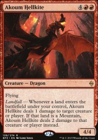 Akoum Hellkite - Battle for Zendikar