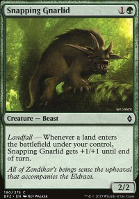 Snapping Gnarlid - Battle for Zendikar