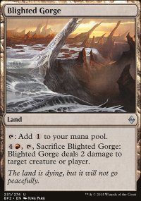 Blighted Gorge - Battle for Zendikar