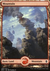 Mountain 9 - Battle for Zendikar