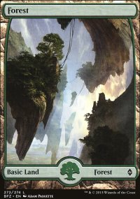 Forest 5 - Battle for Zendikar