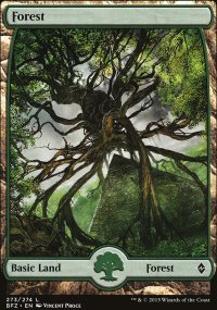 Forest 7 - Battle for Zendikar