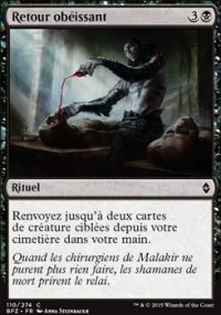 Retour obissant - 