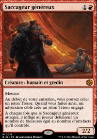 Saccageur gnreux - 