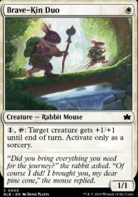 Brave-Kin Duo - Bloomburrow