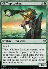 Clifftop Lookout - Bloomburrow