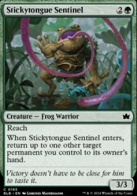 Stickytongue Sentinel - Bloomburrow